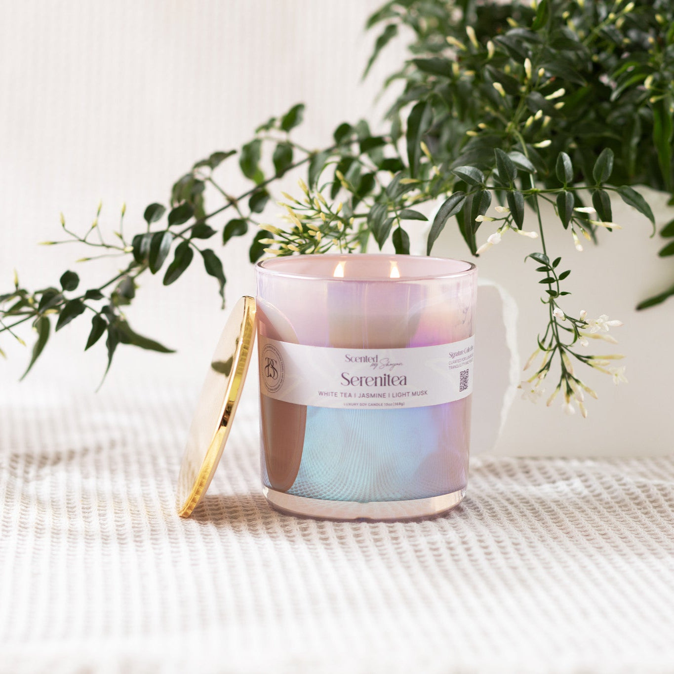 “Serenitea” Luxury Soy Candle