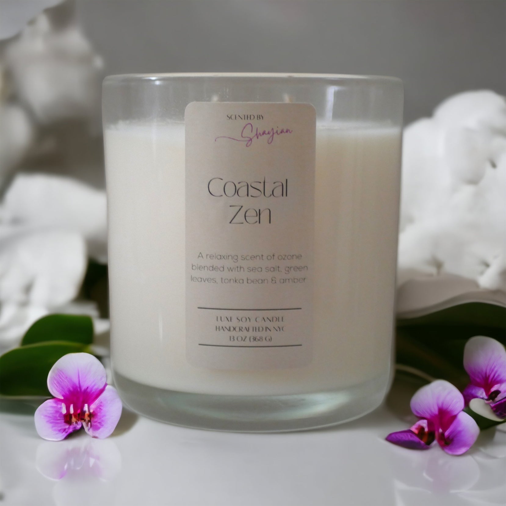 Original 13 oz Clear Glass Candle (Limited Stock)