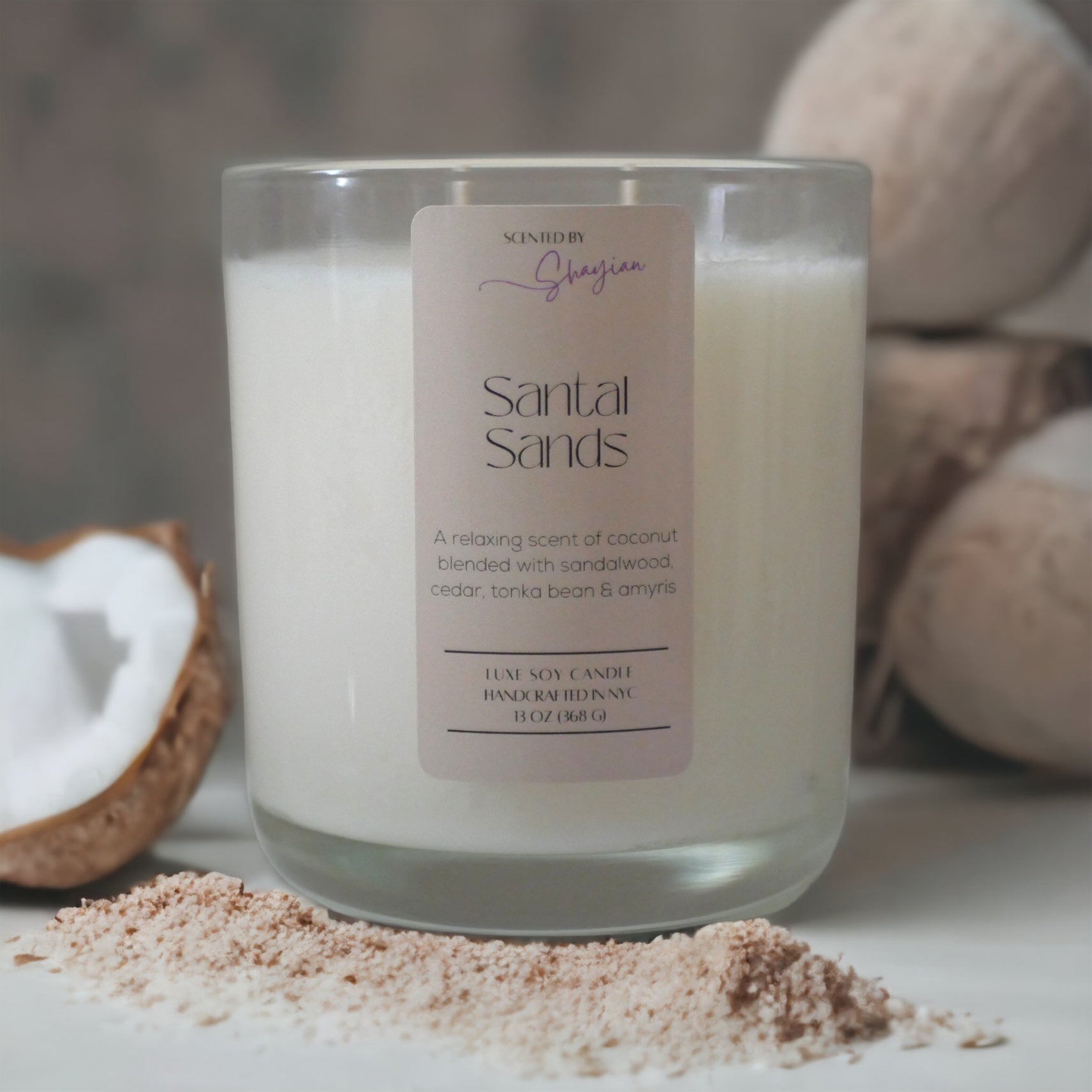 Original 13 oz Clear Glass Candle (Limited Stock)