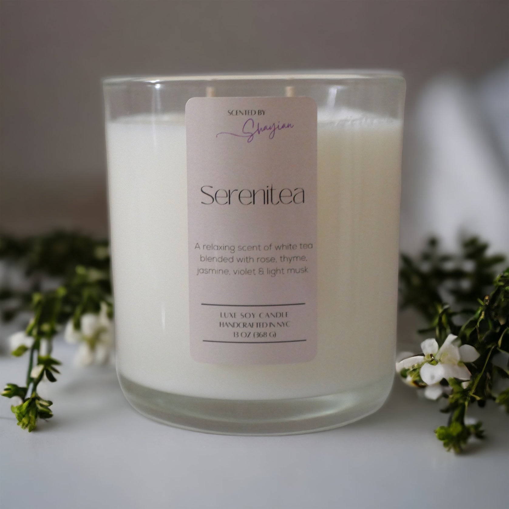 Original 13 oz Clear Glass Candle (Limited Stock)