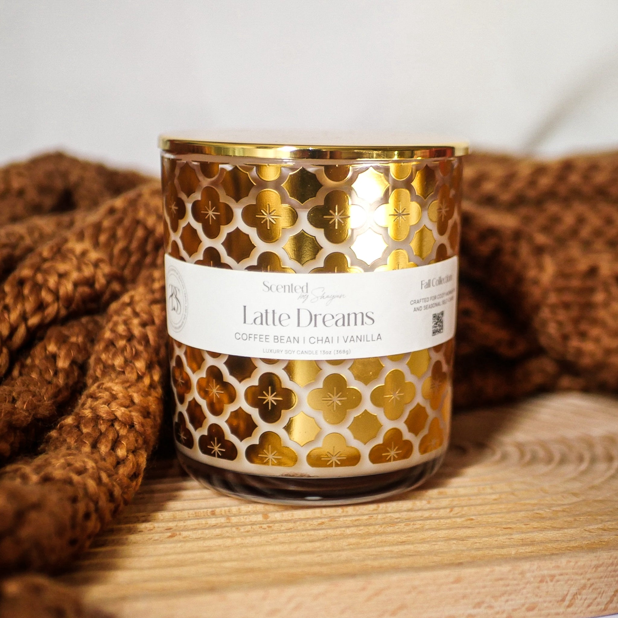 “Latte Dreams” Luxury Soy Candle