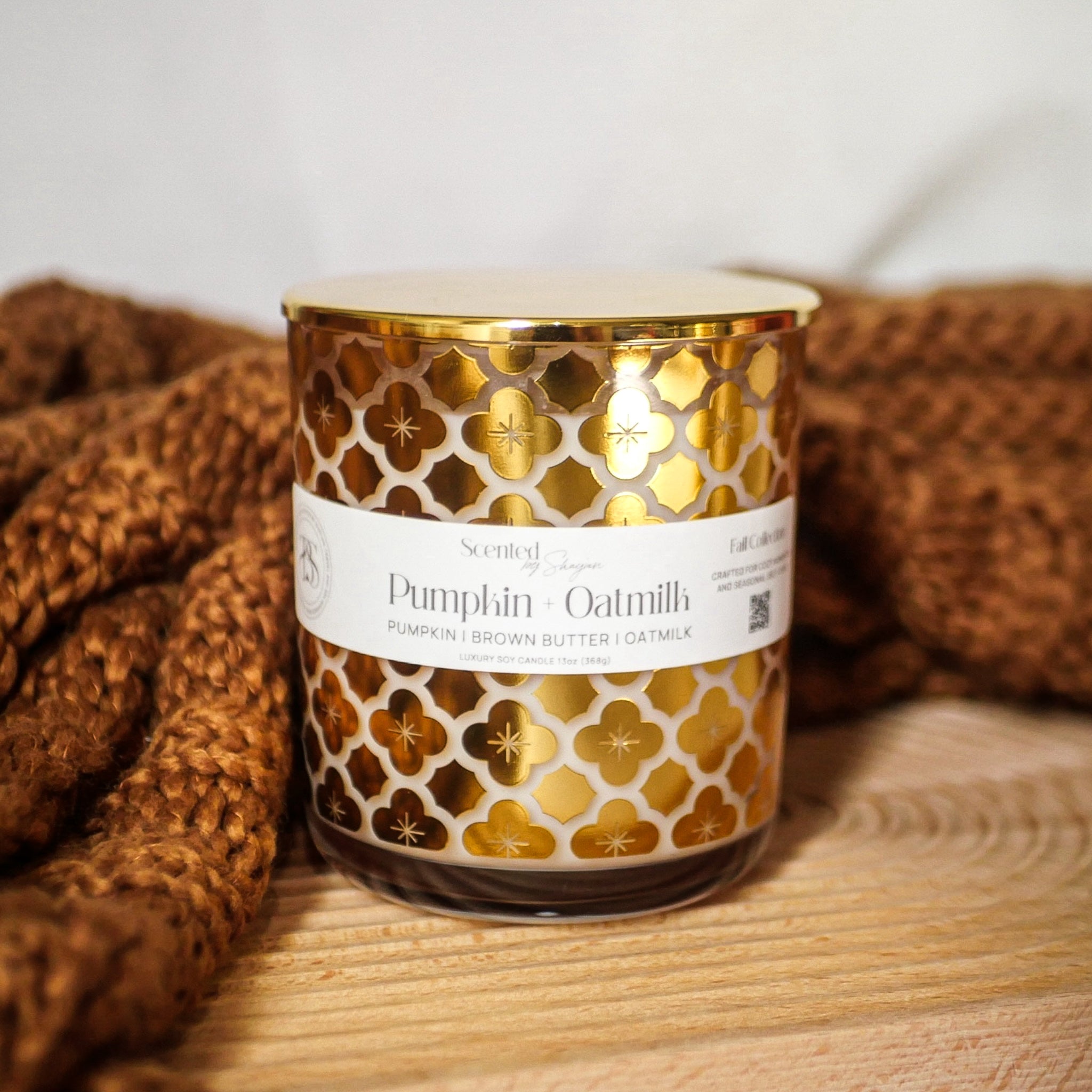 Pumpkin + Oat Milk Luxury Soy Candle