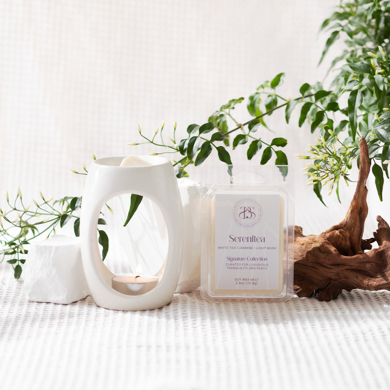 “Serenitea” Soy Wax Melt