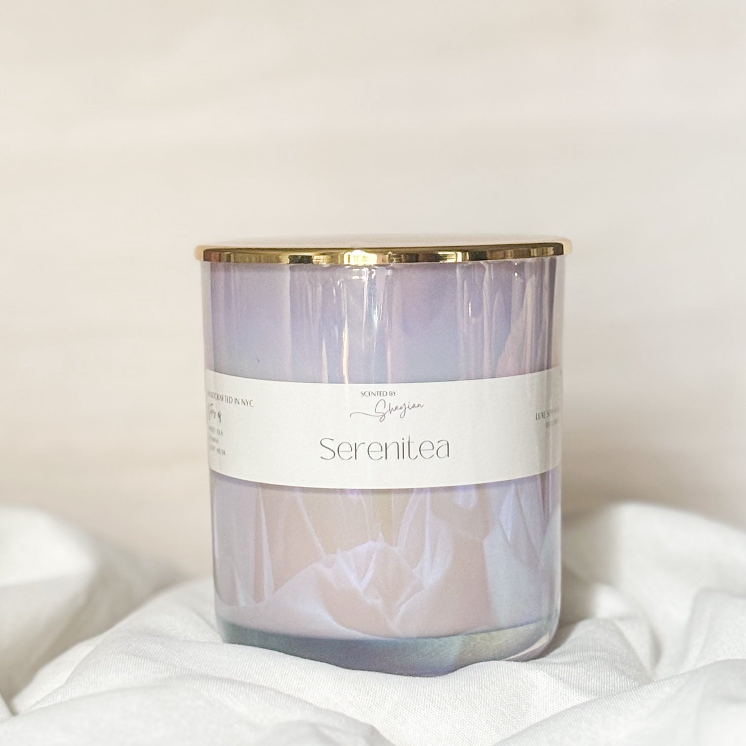 “Serenitea” Luxury Soy Candle