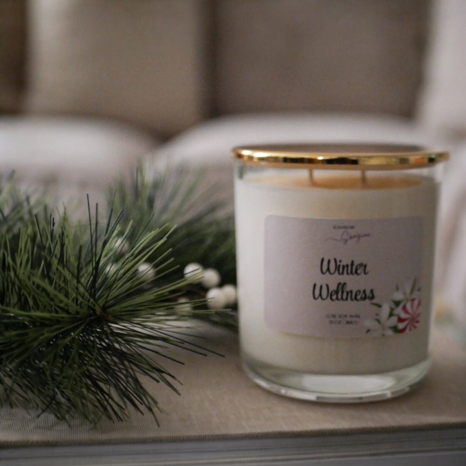 Winter Wellness Soy Candle 