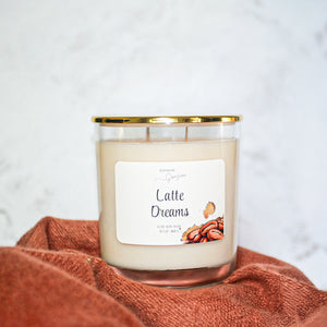 “Latte Dreams” Luxury Soy Candle